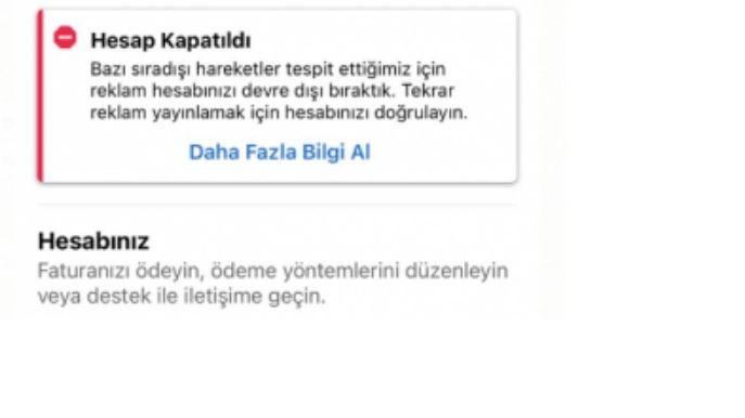 Kapanan Meta Reklam Hesabı Nasıl Açılır?
